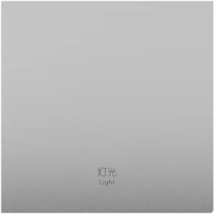 Silver single live wire single street light control panel